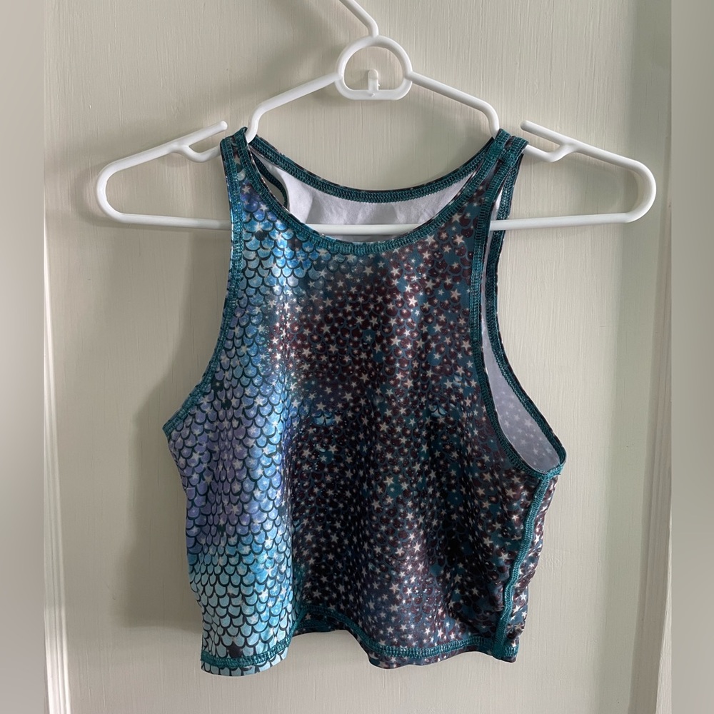 Teeki Mermaid Crop Tank